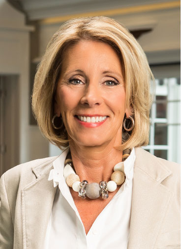 Betsy DeVos is a fighter and a winner